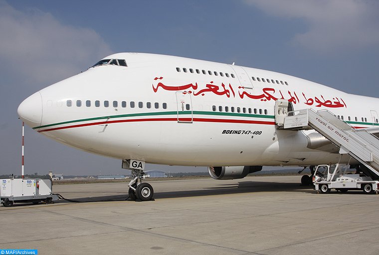 avion Royal Air Maroc aéroport intervention nuisibles Clean Shield